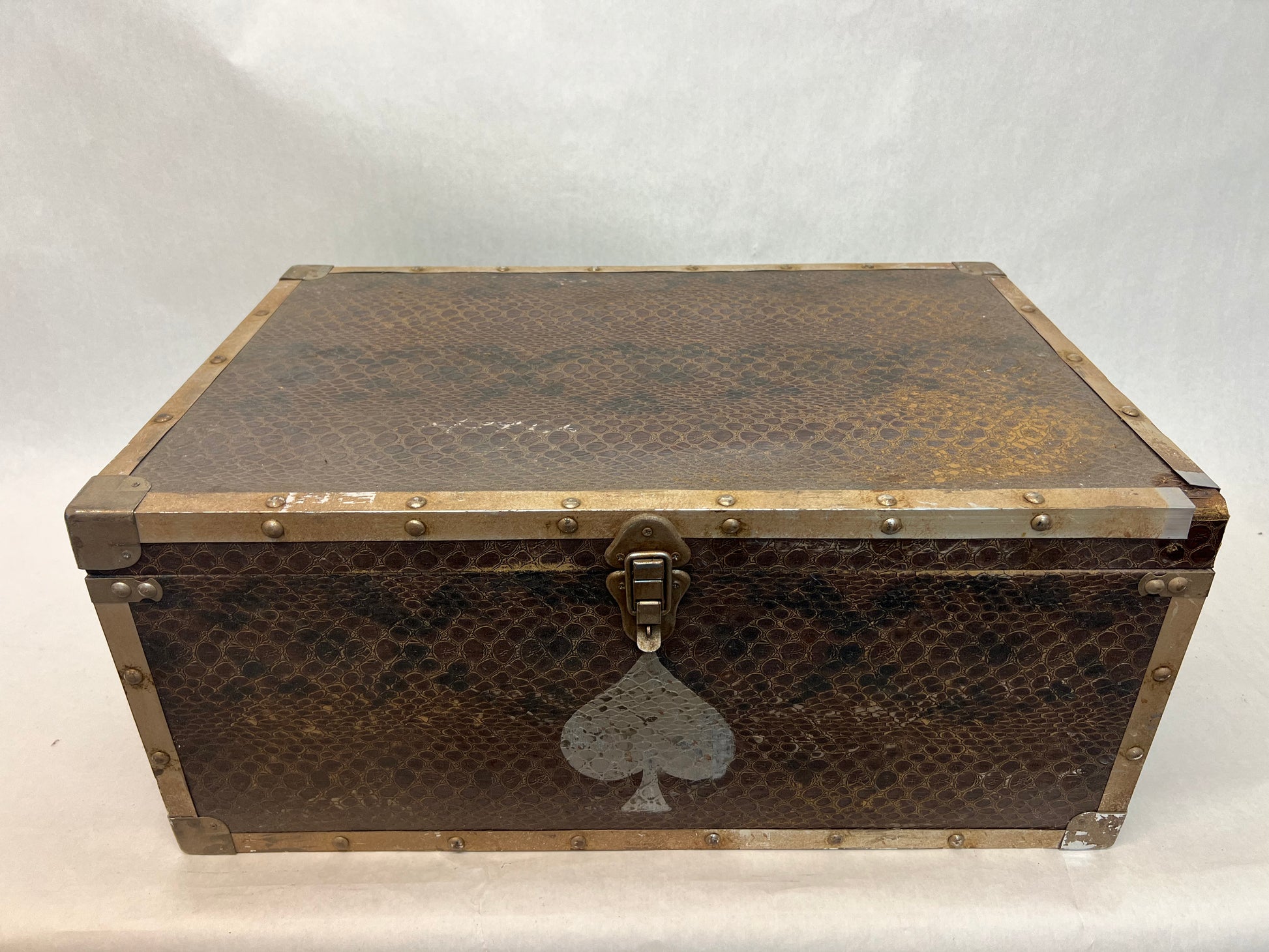 Jack Spade's Trunk, Heels (2021) Movie Prop Atlanta Brick Co Largest Trunk  