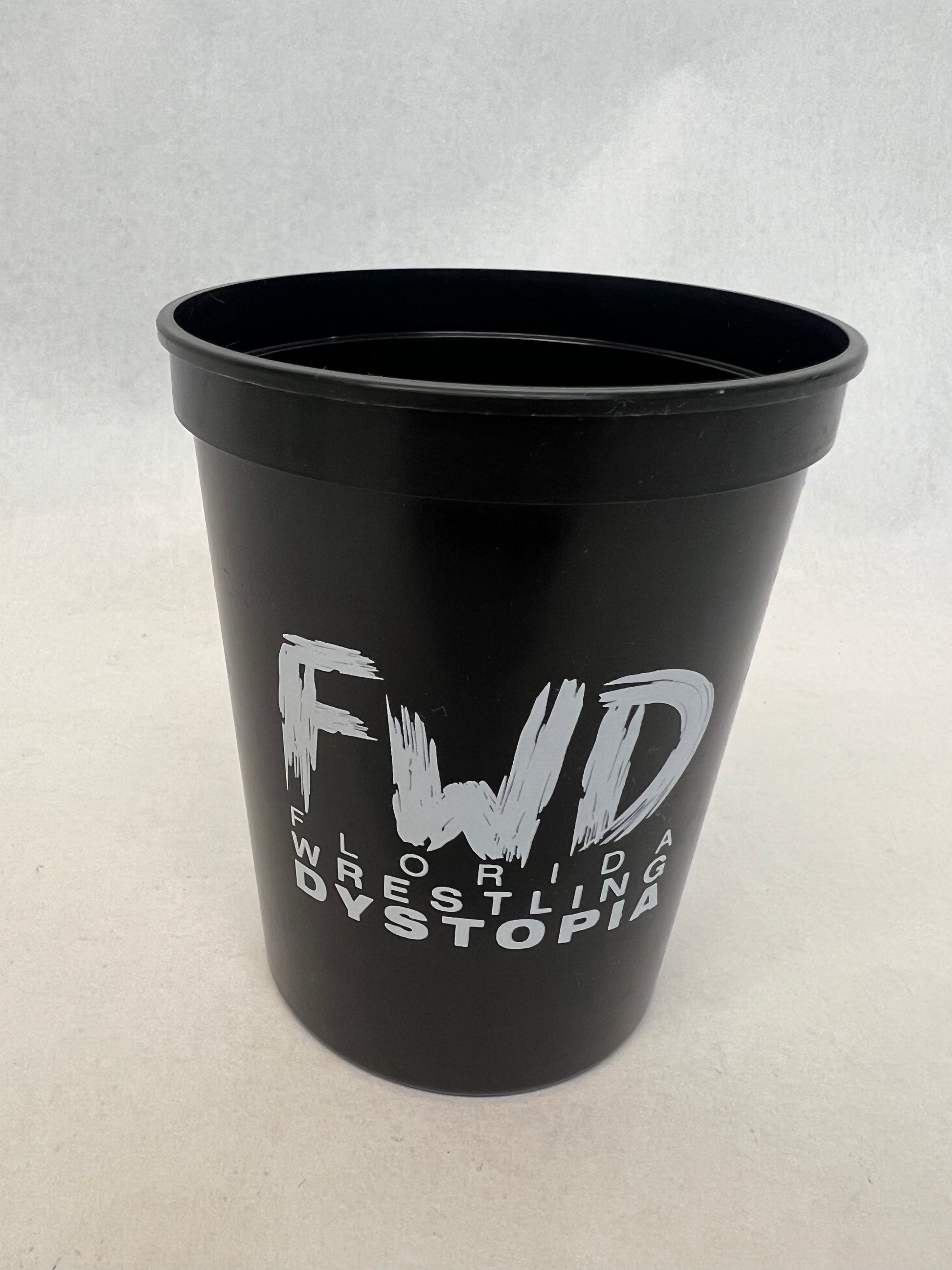 FWD Plastic Merch Cup, Heels (2021) Movie Prop Atlanta Brick Co Black  