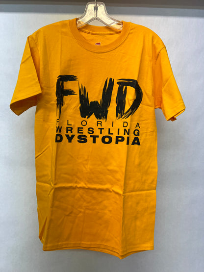 FWD Gold Merch T-Shirt, Heels (2021) Movie Prop Atlanta Brick Co   