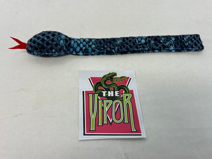 The Vipor Merch S2E4 Heels (2021) Movie Prop Atlanta Brick Co Dark Blue slap bracelet w/sticker  