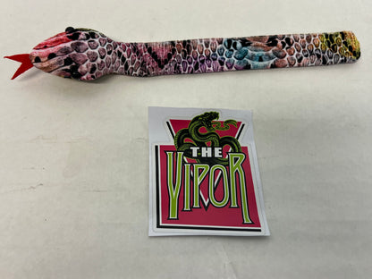 The Vipor Merch S2E4 Heels (2021) Movie Prop Atlanta Brick Co Pink & Blue slap bracelet w/sticker  