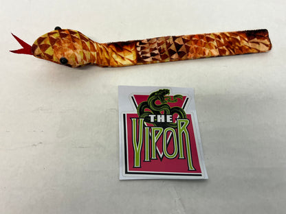 The Vipor Merch S2E4 Heels (2021) Movie Prop Atlanta Brick Co Orange slap bracelet B w/sticker  