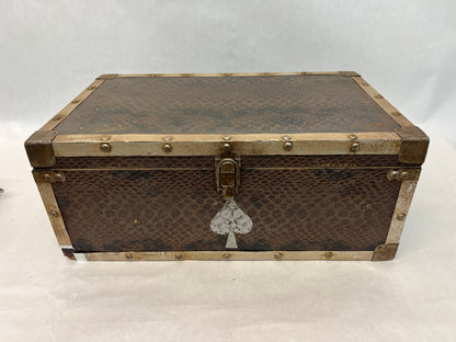 Jack Spade's Trunk, Heels (2021) Movie Prop Atlanta Brick Co Smallest Trunk  