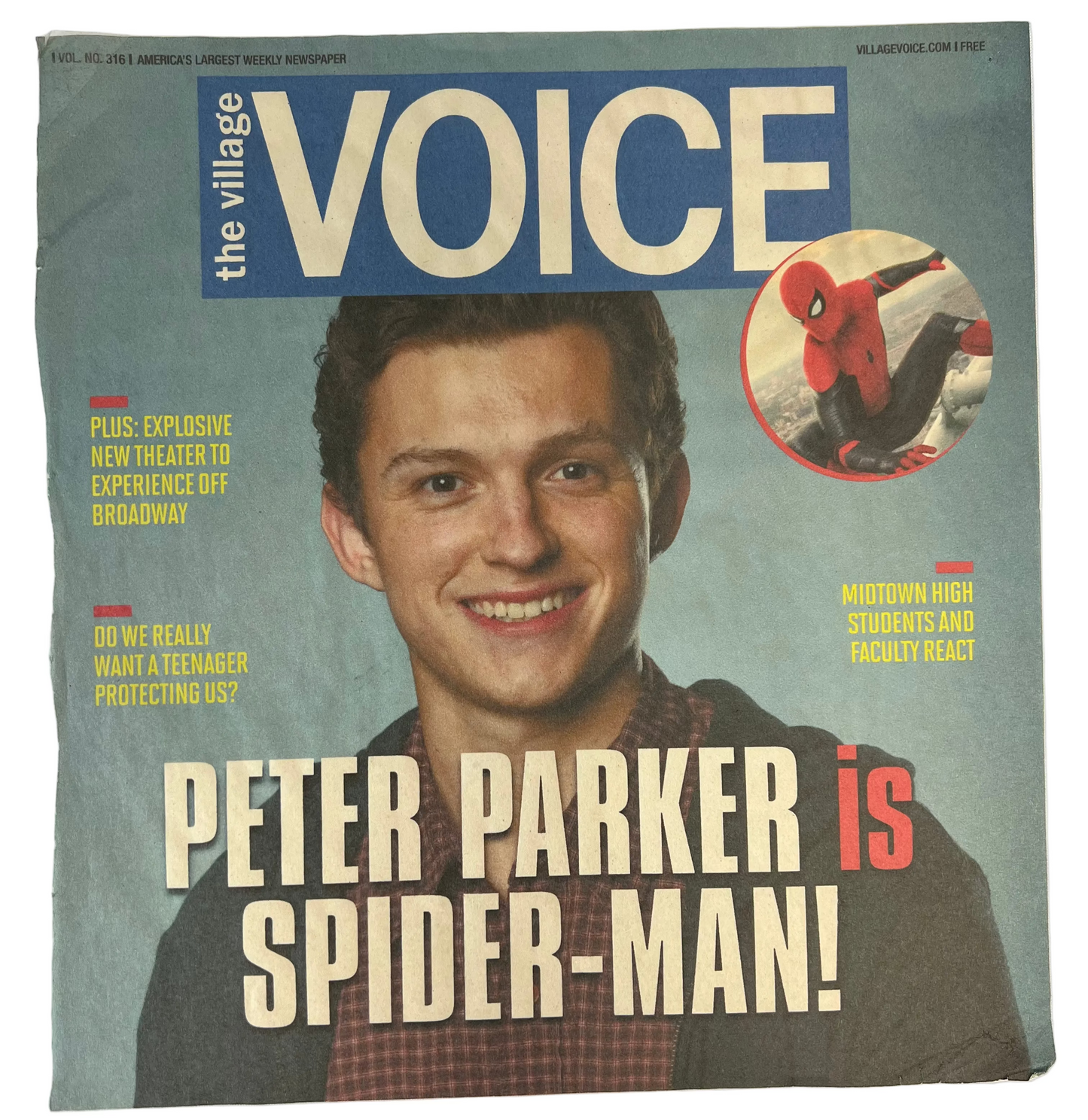 James Jonah Jameson Clippings Peter Parker is Spider-man: No Way Home Movie Prop Y'allywood Props