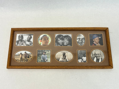 Rooster's Fathers Pics S2E3 Heels (2021) Movie Prop Atlanta Brick Co Ten Picture Frame 21x9"  