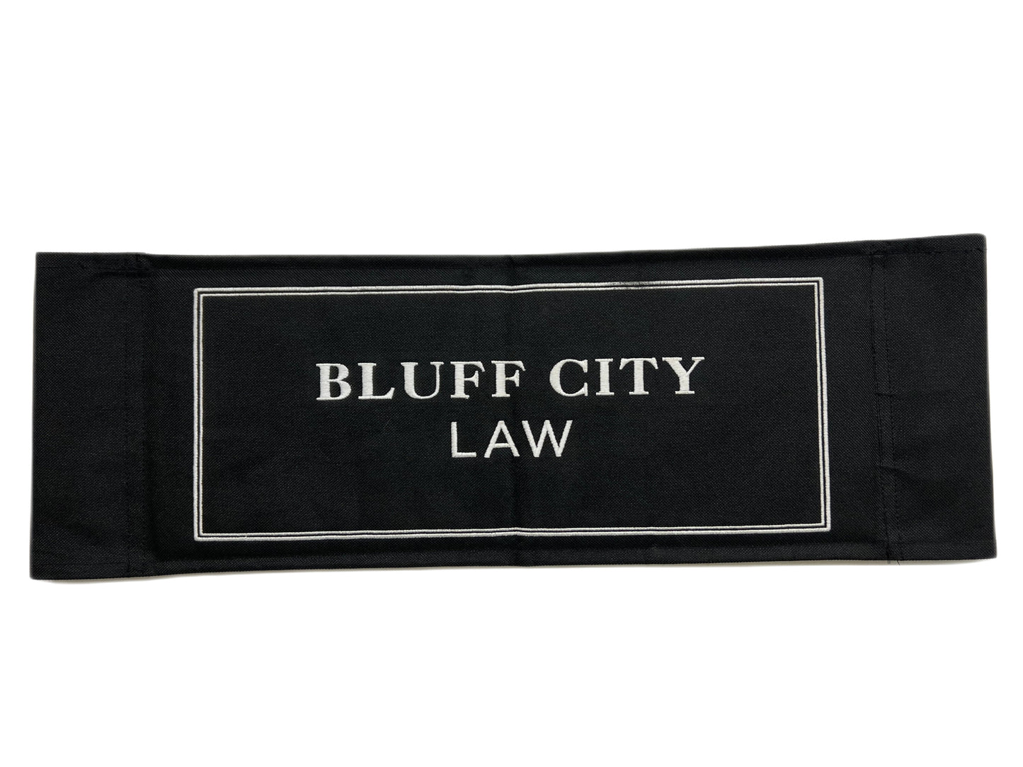 Bluff City Law TV Show Chairback Jessica Yu Production Used Movie Prop Atlanta Brick Co   