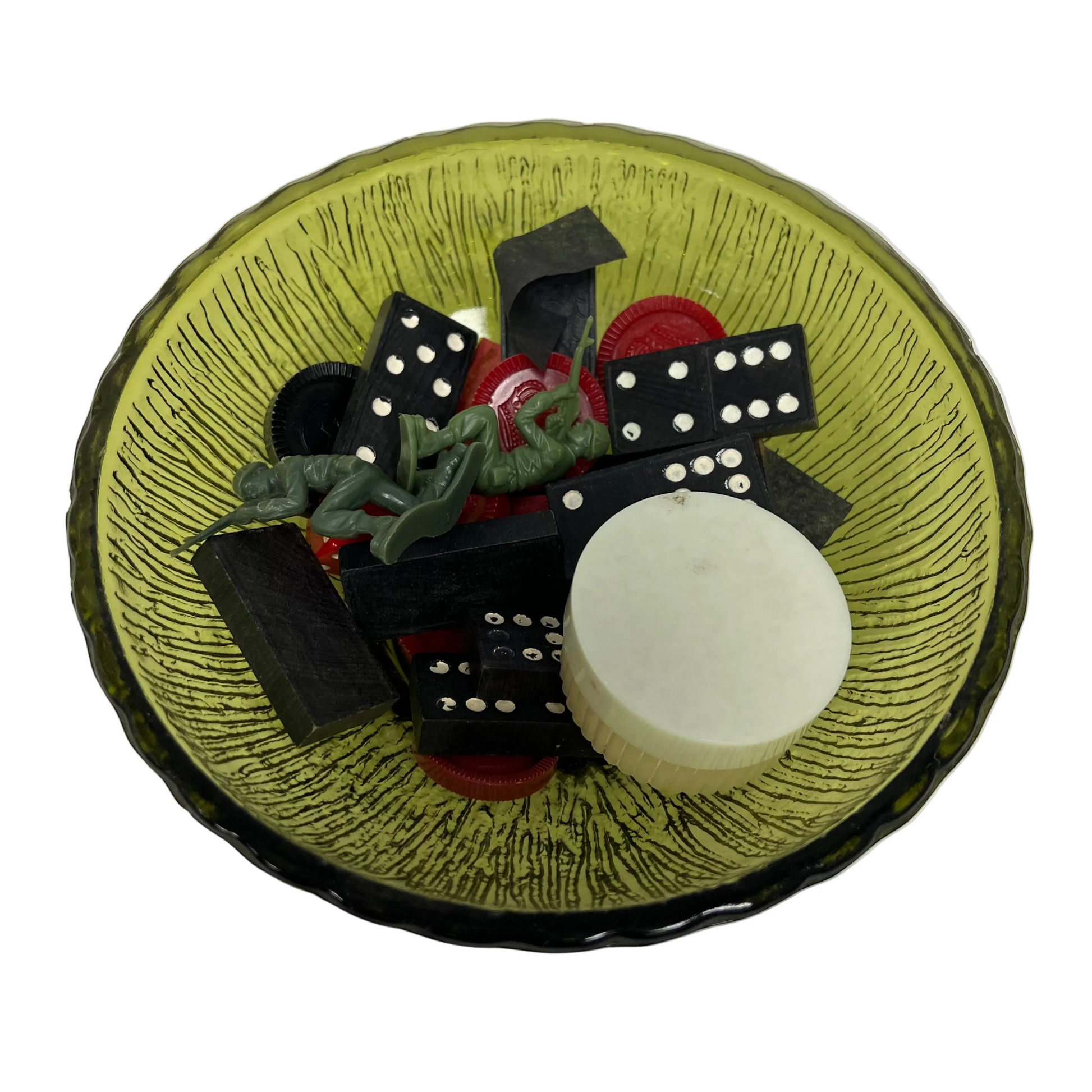 Glass Bowl from Wheeler's Basement Stranger Things (2016-2025) Movie Prop Y'allywood Props