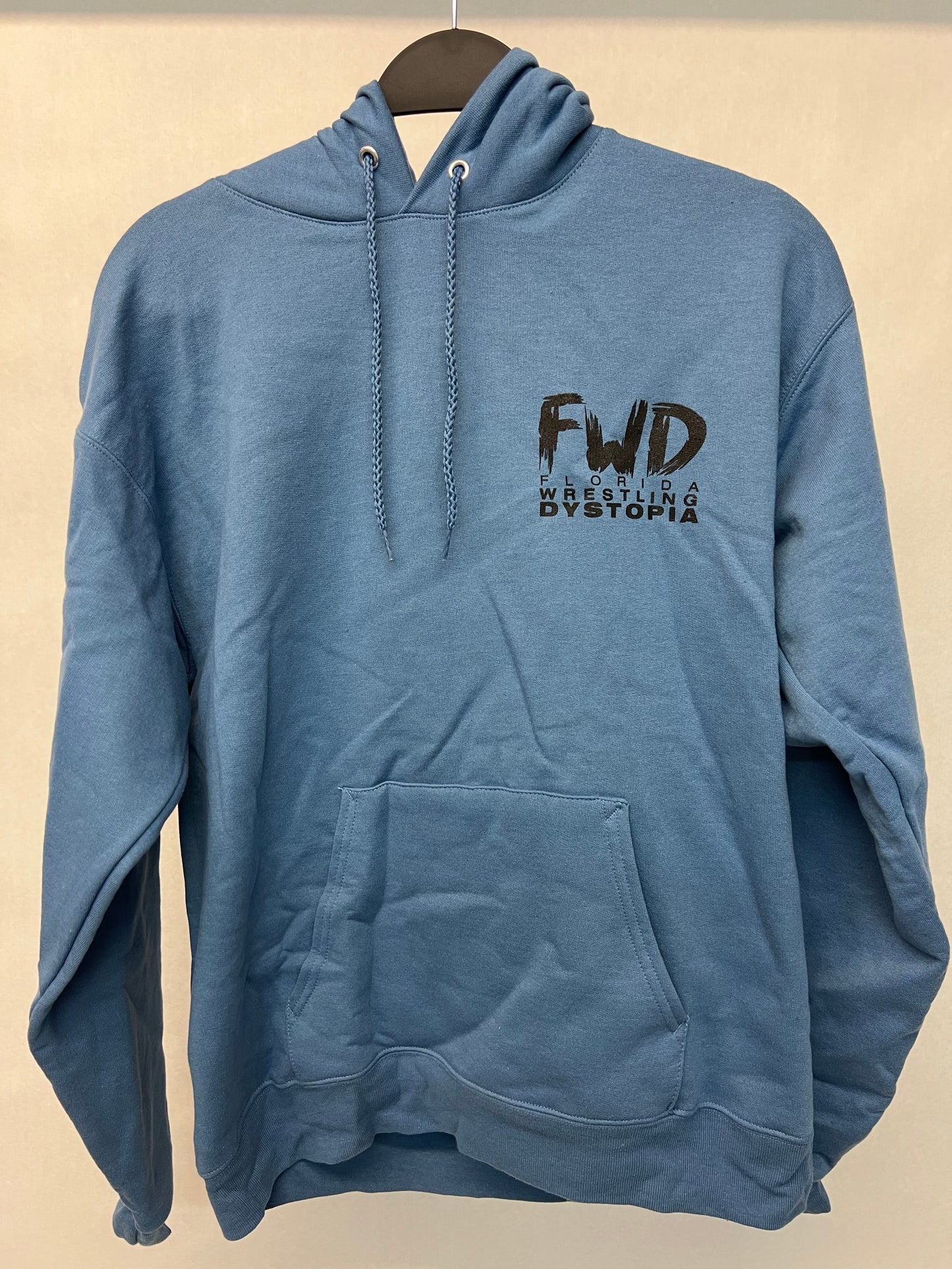 FWD Sand Blue FWD Merch Hoodie, Heels (2021) Movie Prop Atlanta Brick Co   