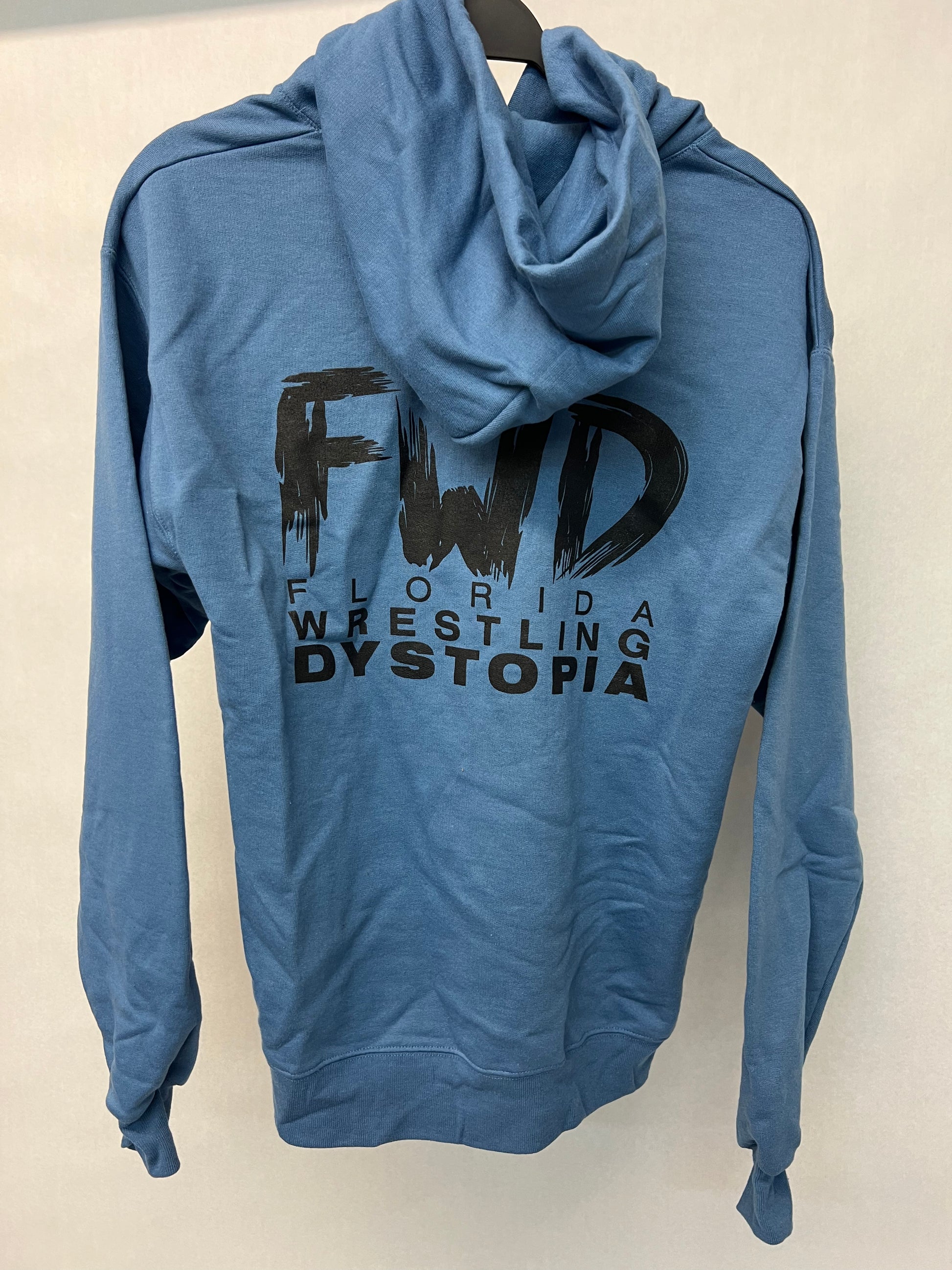 FWD Sand Blue FWD Merch Hoodie, Heels (2021) Movie Prop Atlanta Brick Co   