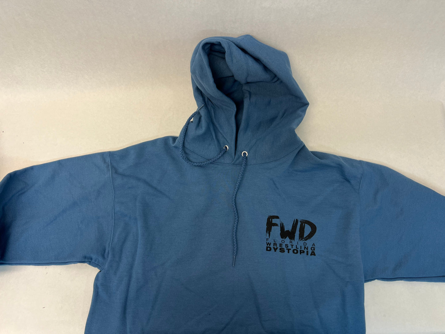 FWD Sand Blue FWD Merch Hoodie, Heels (2021) Movie Prop Atlanta Brick Co   