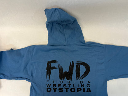 FWD Sand Blue FWD Merch Hoodie, Heels (2021) Movie Prop Atlanta Brick Co   