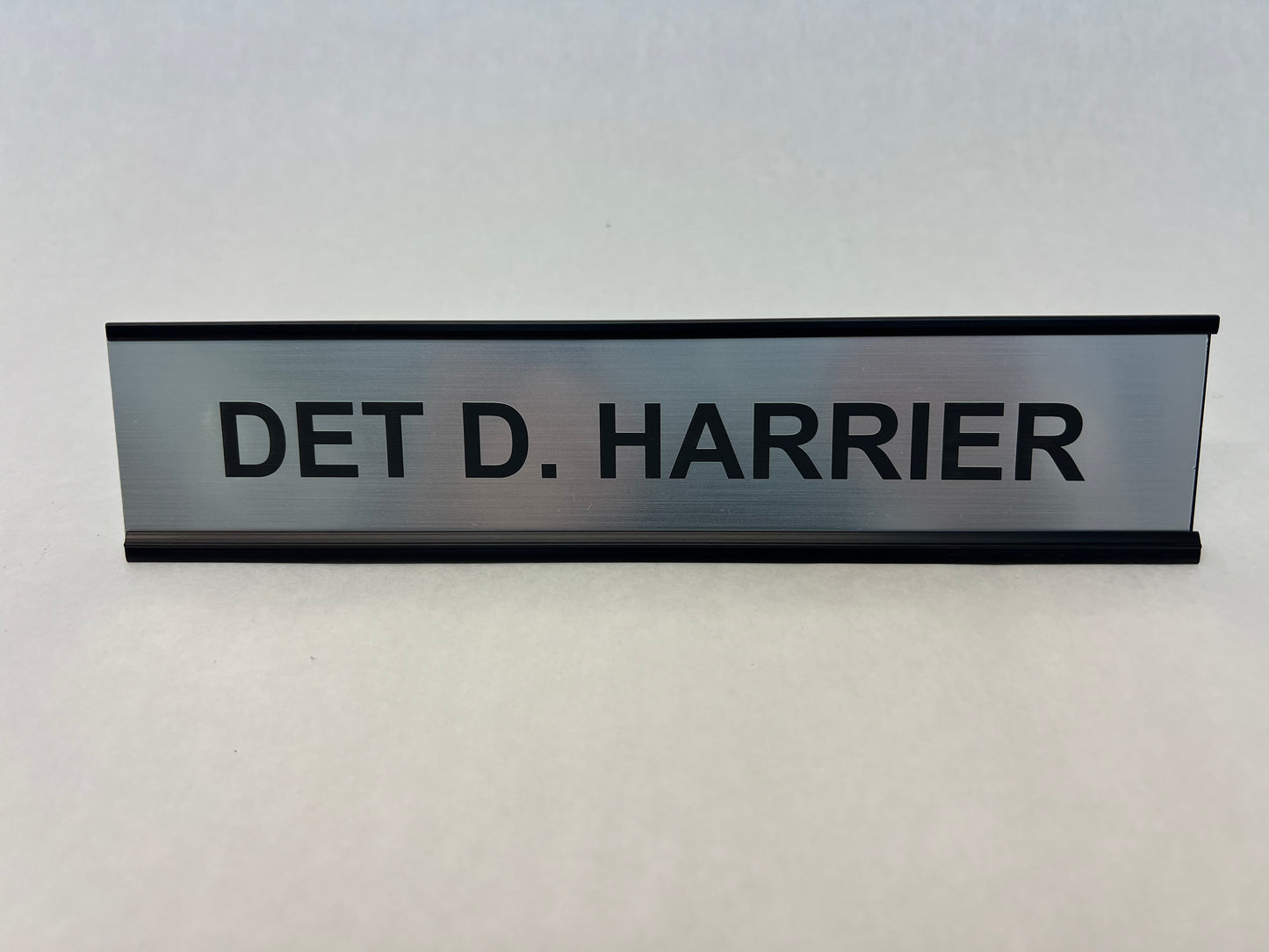 Detective Don Harrier's Nameplate The Outsider (2020) Movie Prop Y'allywood Props   