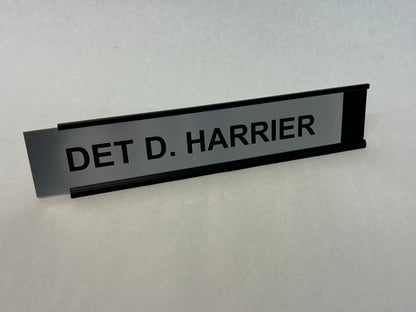 Detective Don Harrier's Nameplate The Outsider (2020) Movie Prop Y'allywood Props   