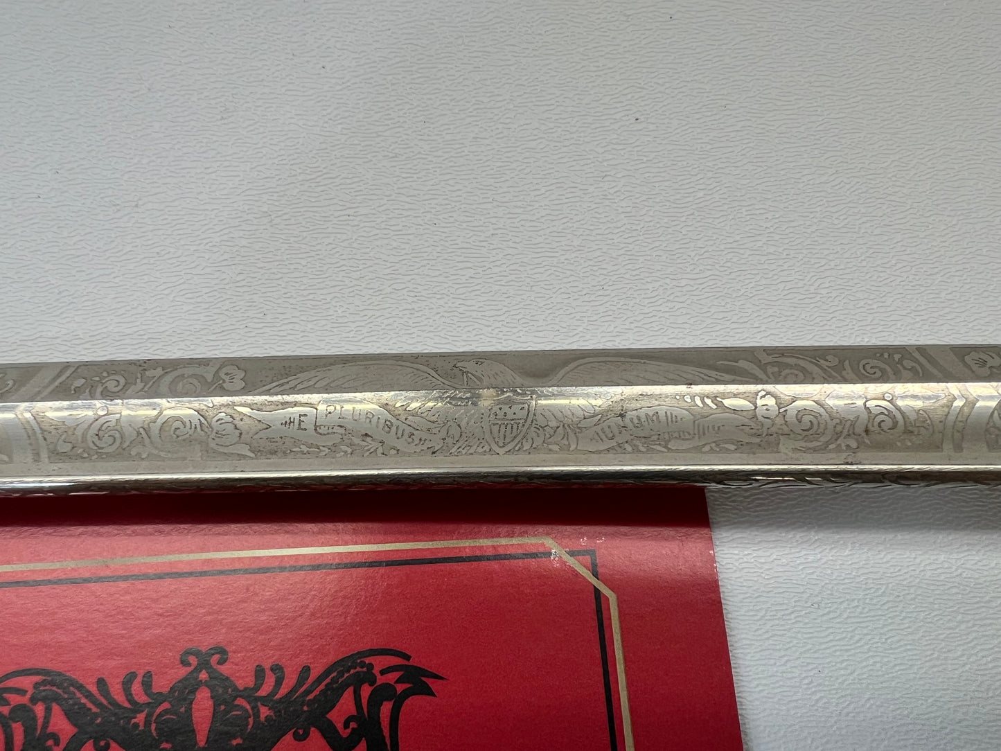 Sword from Red Notice Fight Scene Movie Prop Y'allywood Props   