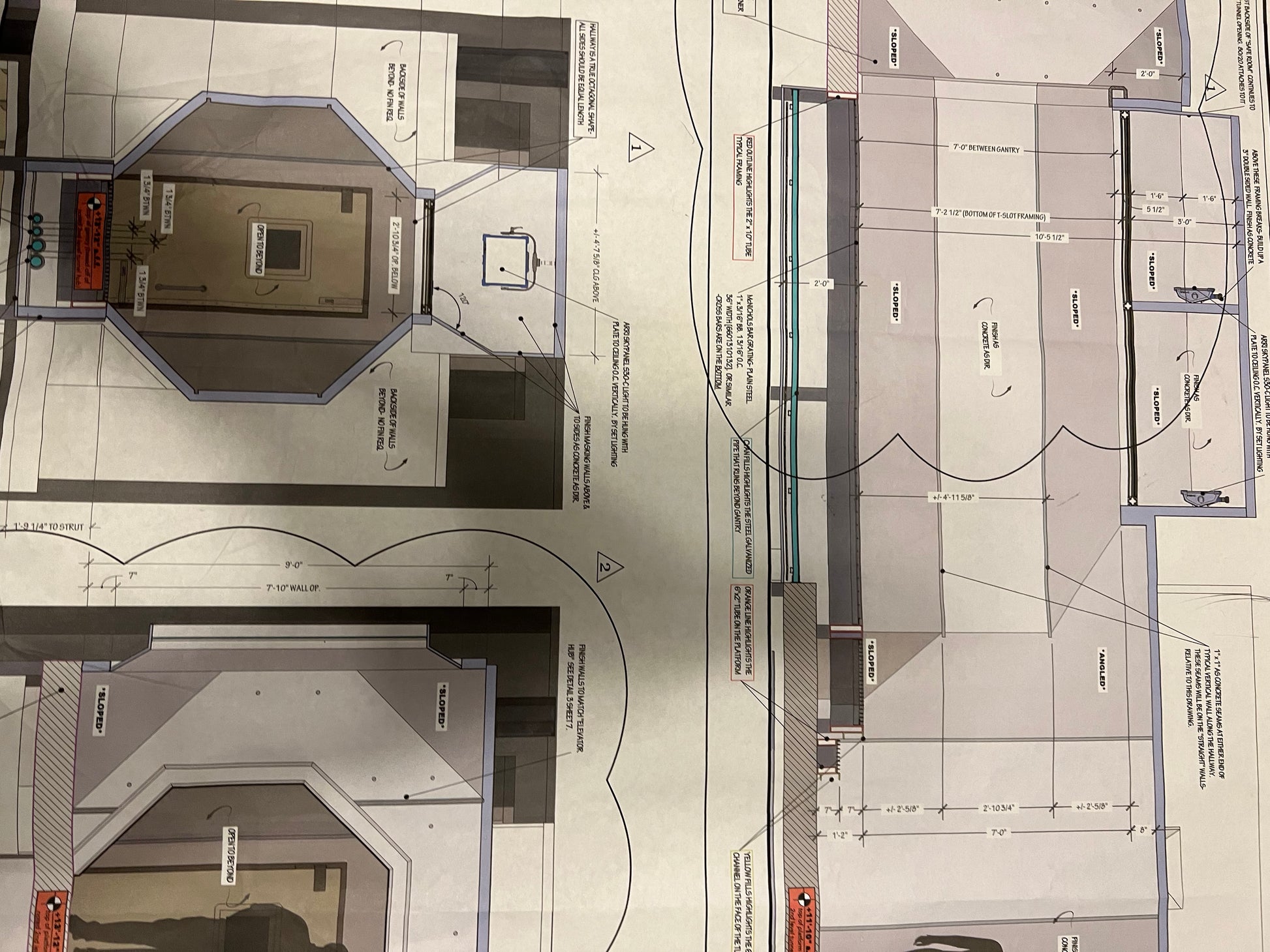 Russian Lab in Starcourt Mall Blueprints Stranger Things Movie Prop Y'allywood Props   