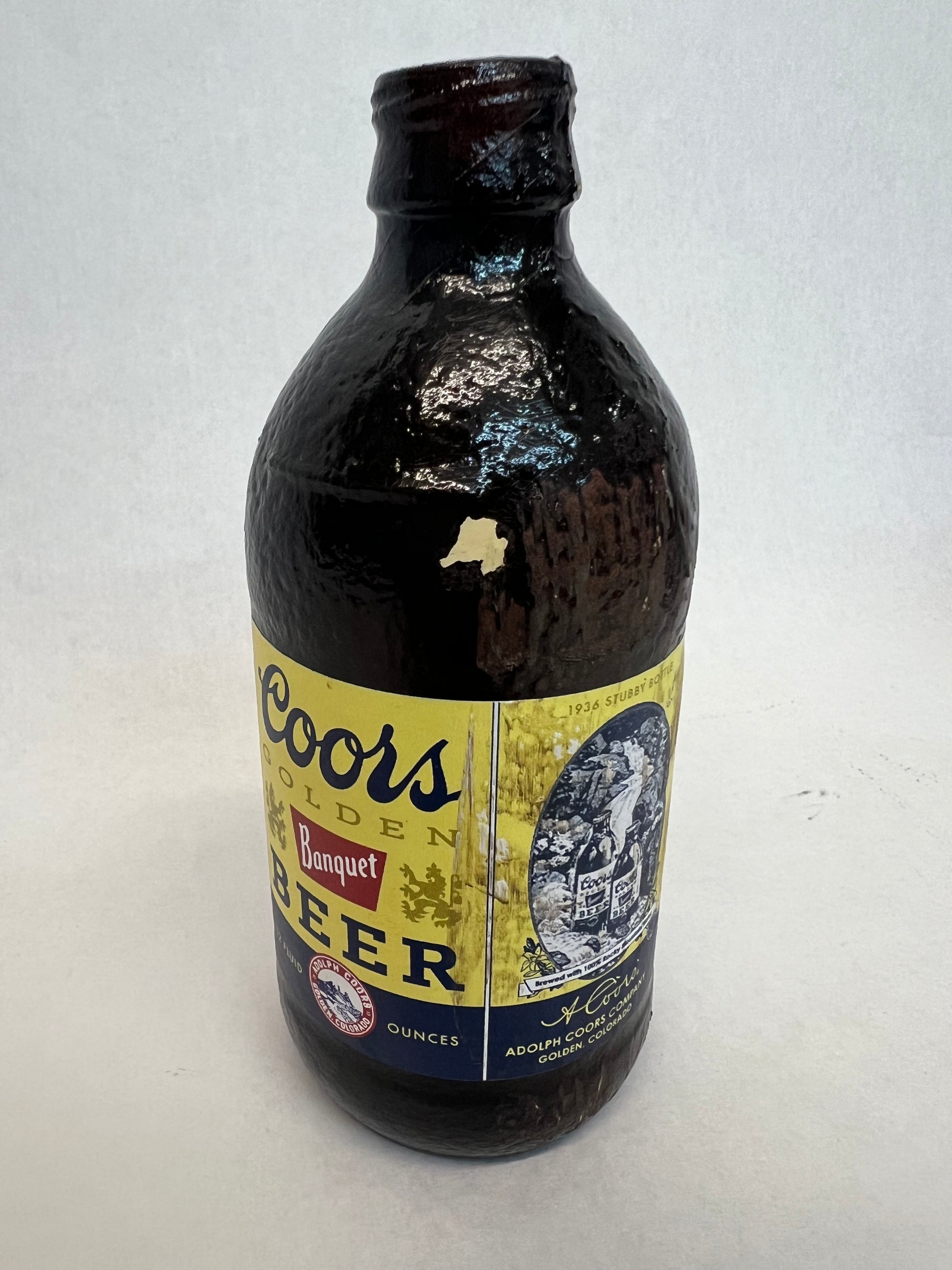 Foam Coors Banquet Bottle S6E5 Cobra Kai Movie Prop Y'allywood Props Bottle B