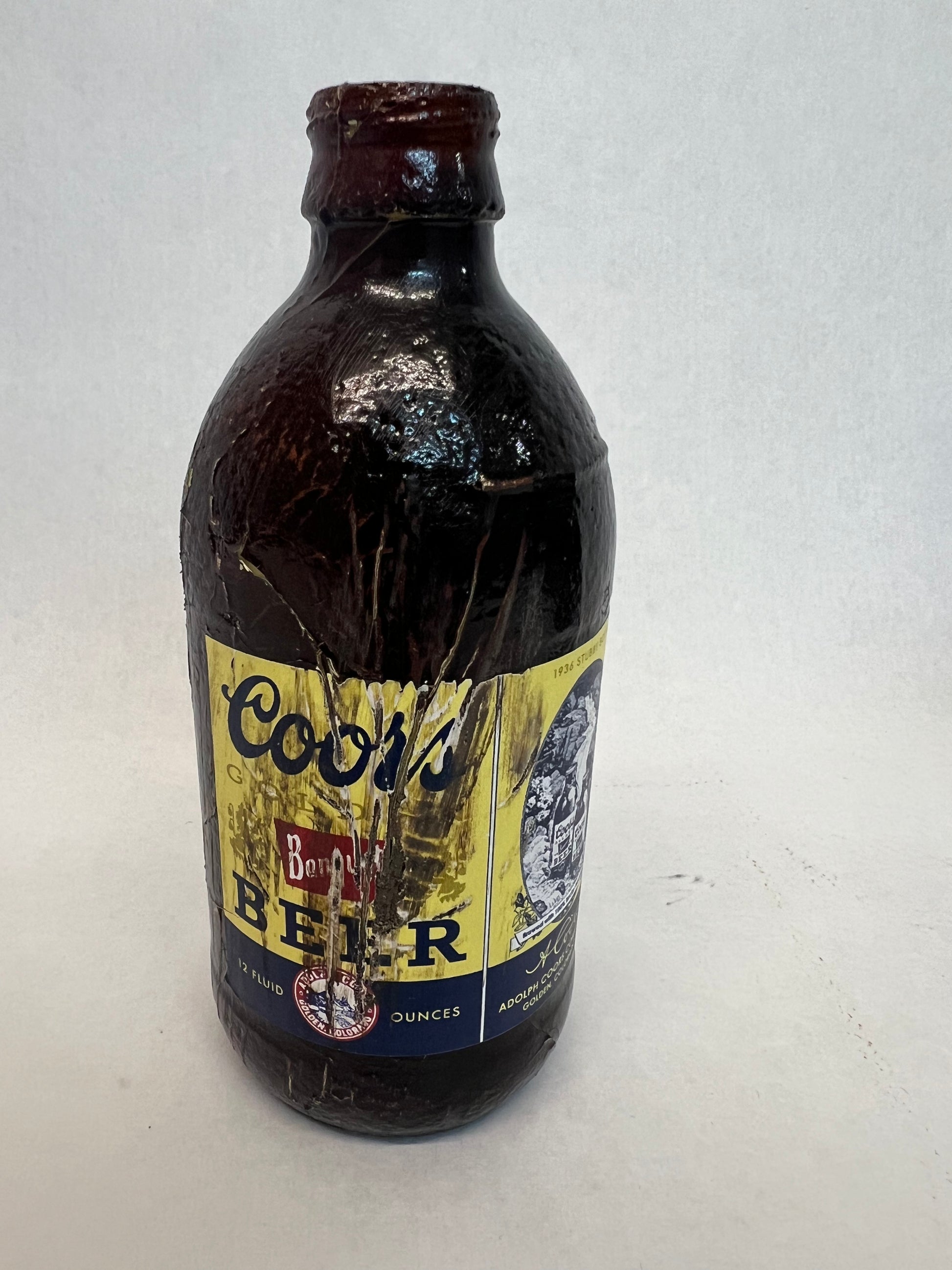 Foam Coors Banquet Bottle S6E5 Cobra Kai Movie Prop Y'allywood Props Bottle C