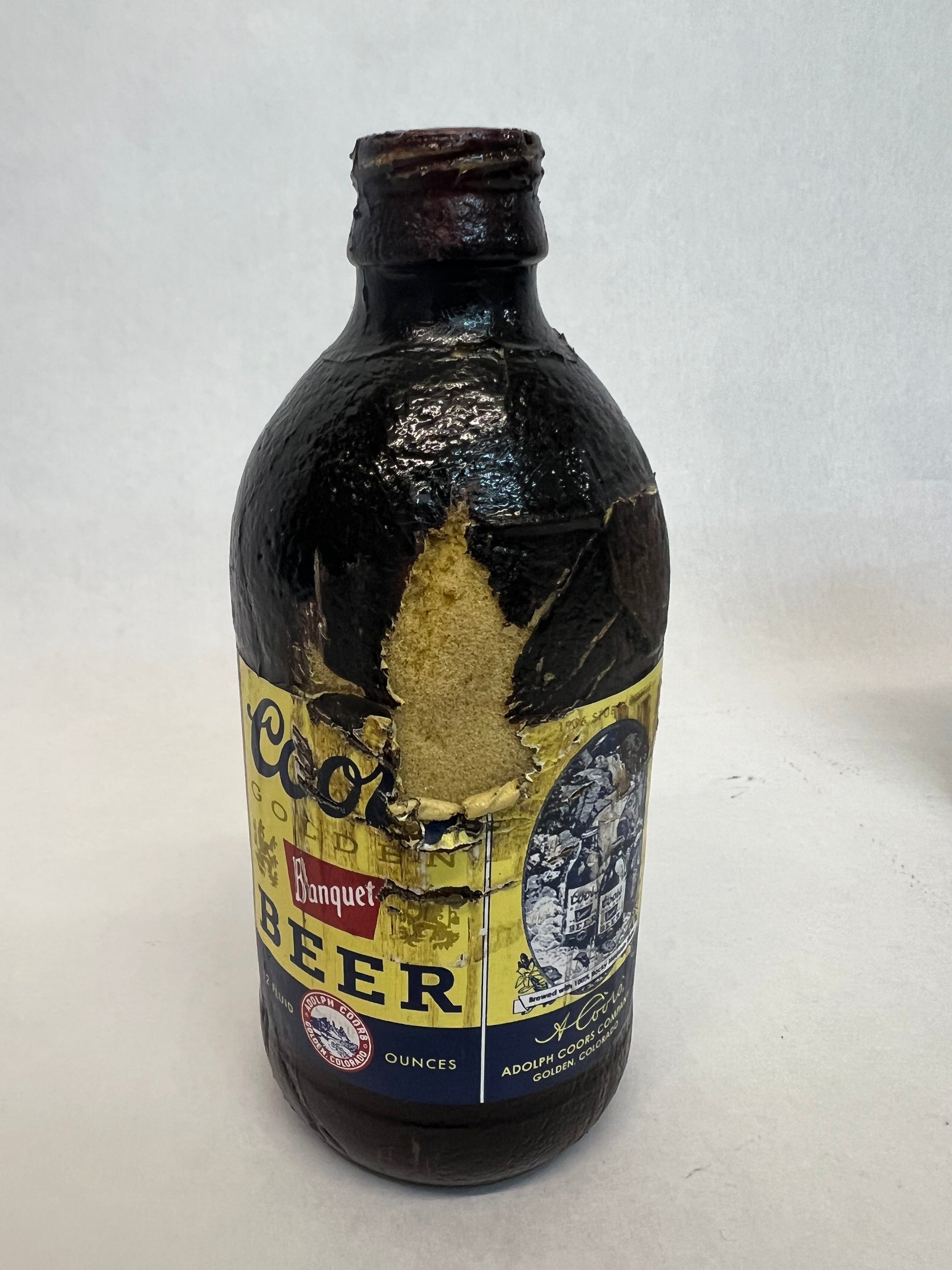 Foam Coors Banquet Bottle S6E5 Cobra Kai Movie Prop Y'allywood Props Bottle E