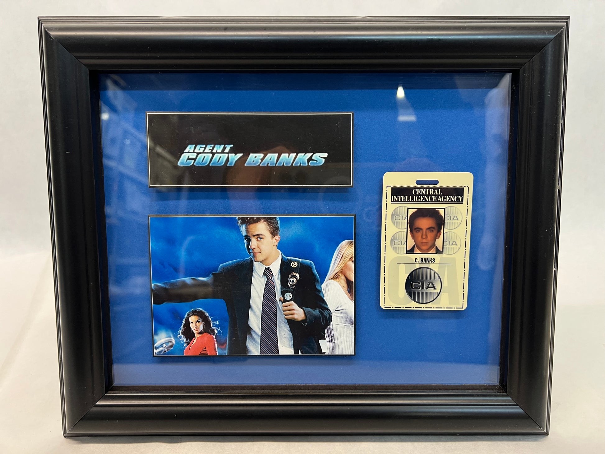 Frankie Muniz CIA ID Badge Agent Cody Banks (2003) Movie Prop Y'allywood Props