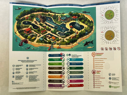 Demetri's Aquarium Brochure S6E6 Cobra Kai Movie Prop Y'allywood Props Production Back-up