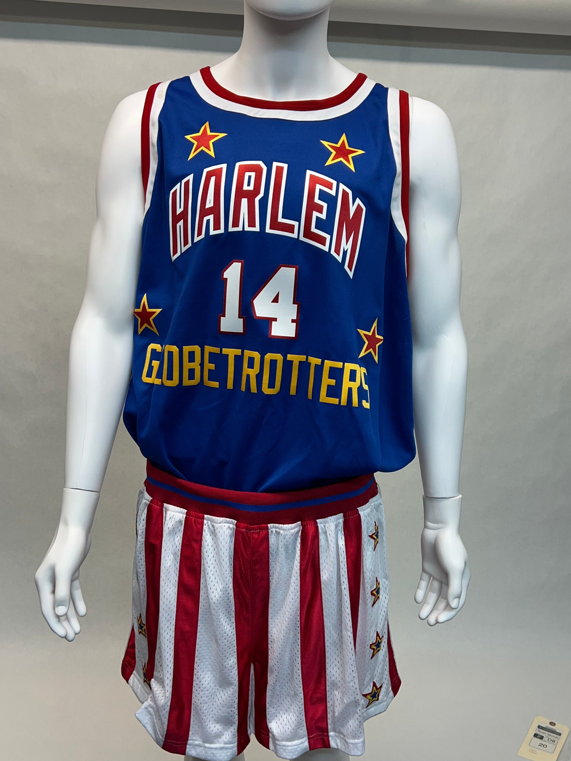 Naked Rob's (Noah Munck) Harlem Globetrotters Uniform S4E9 The Goldbergs Movie Prop Y'allywood Props