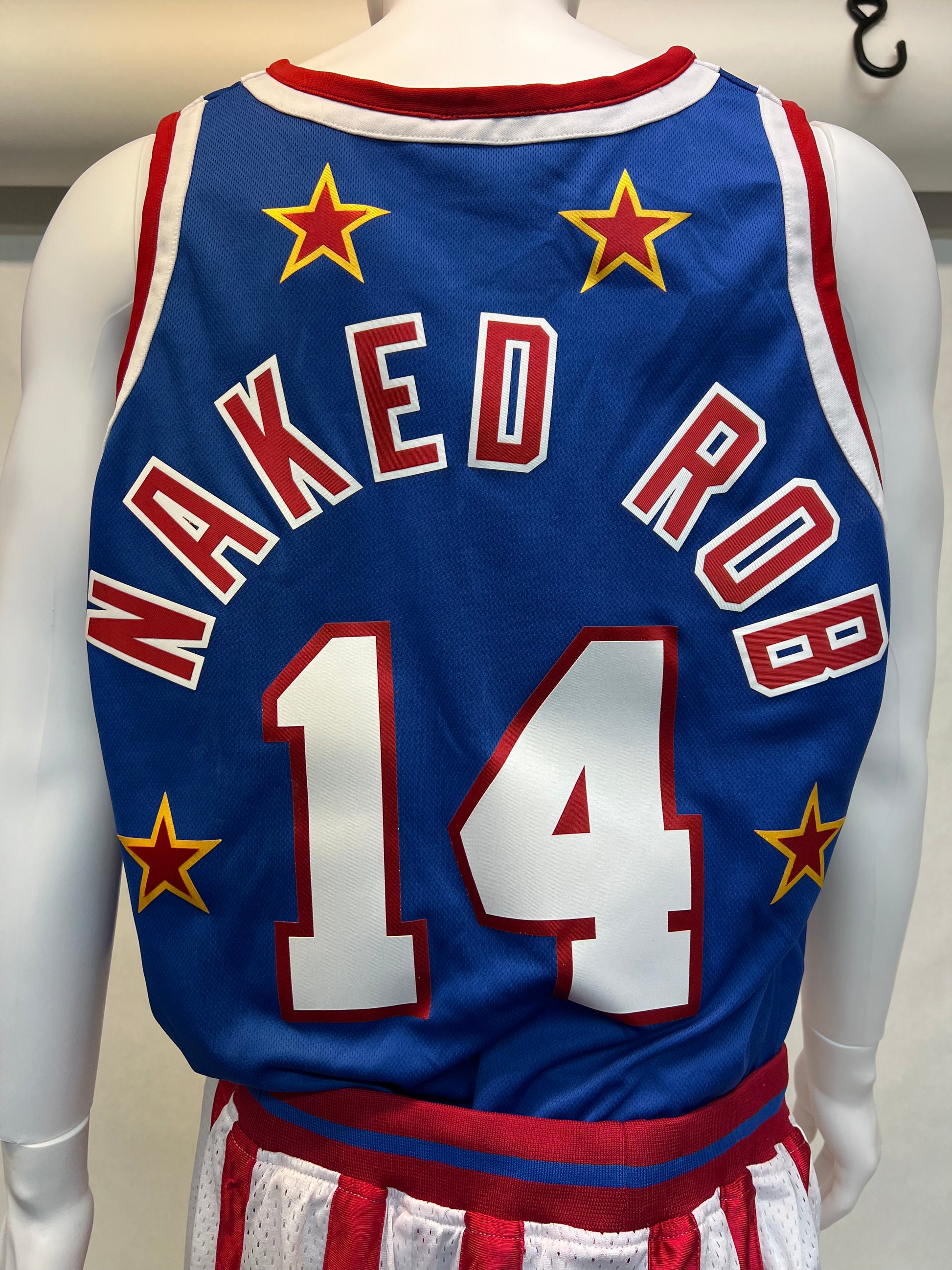 Naked Rob's (Noah Munck) Harlem Globetrotters Uniform S4E9 The Goldbergs Movie Prop Y'allywood Props