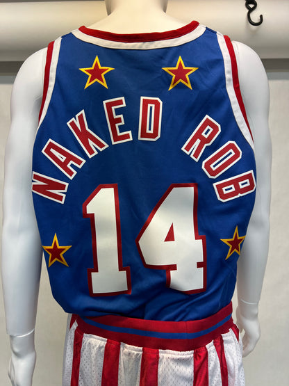 Naked Rob's (Noah Munck) Harlem Globetrotters Uniform S4E9 The Goldbergs Movie Prop Y'allywood Props