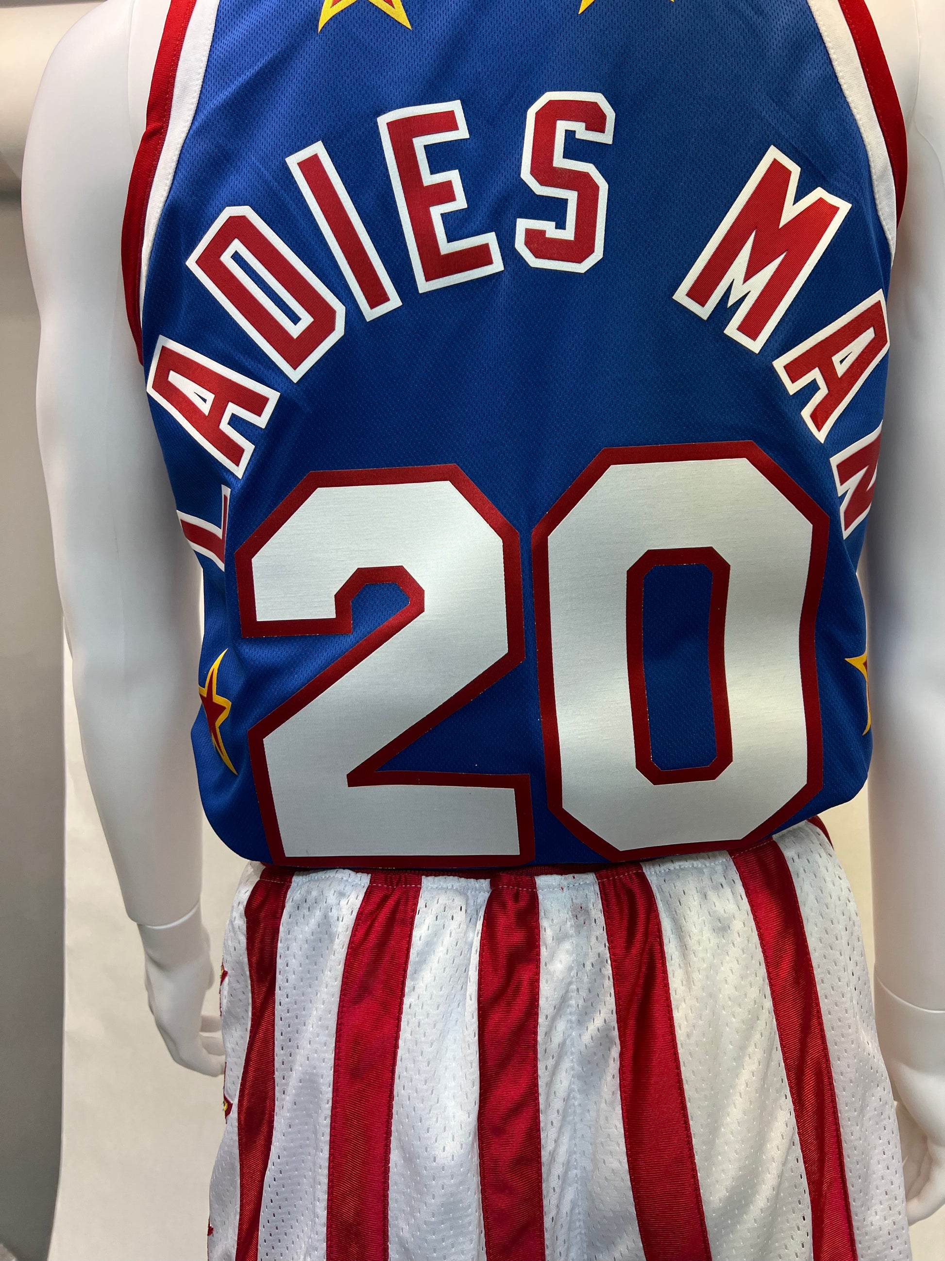 Ladies Man Andy (Matt Bush) Harlem Globetrotters Uniform S4E9 The Goldbergs Movie Prop Y'allywood Props