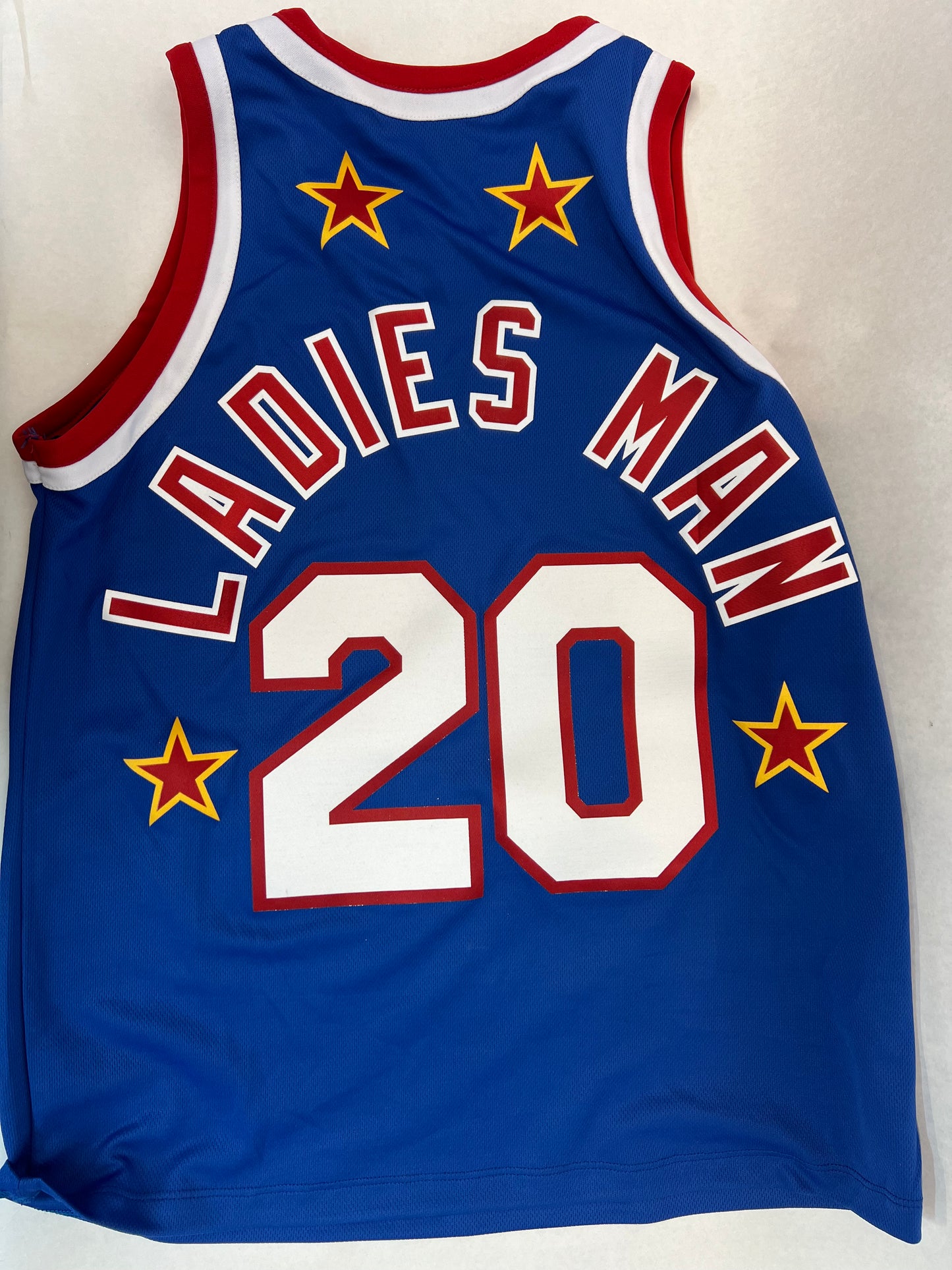 Ladies Man Andy (Matt Bush) Harlem Globetrotters Uniform S4E9 The Goldbergs Movie Prop Y'allywood Props