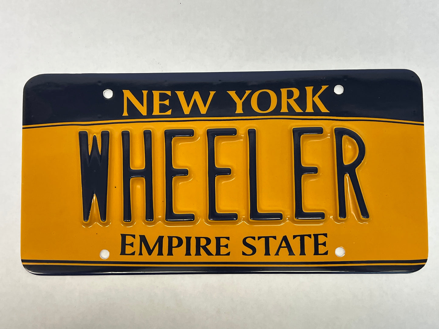 Danny Wheeler's License Plates Creed II (2018) Movie Prop Atlanta Brick Co New York