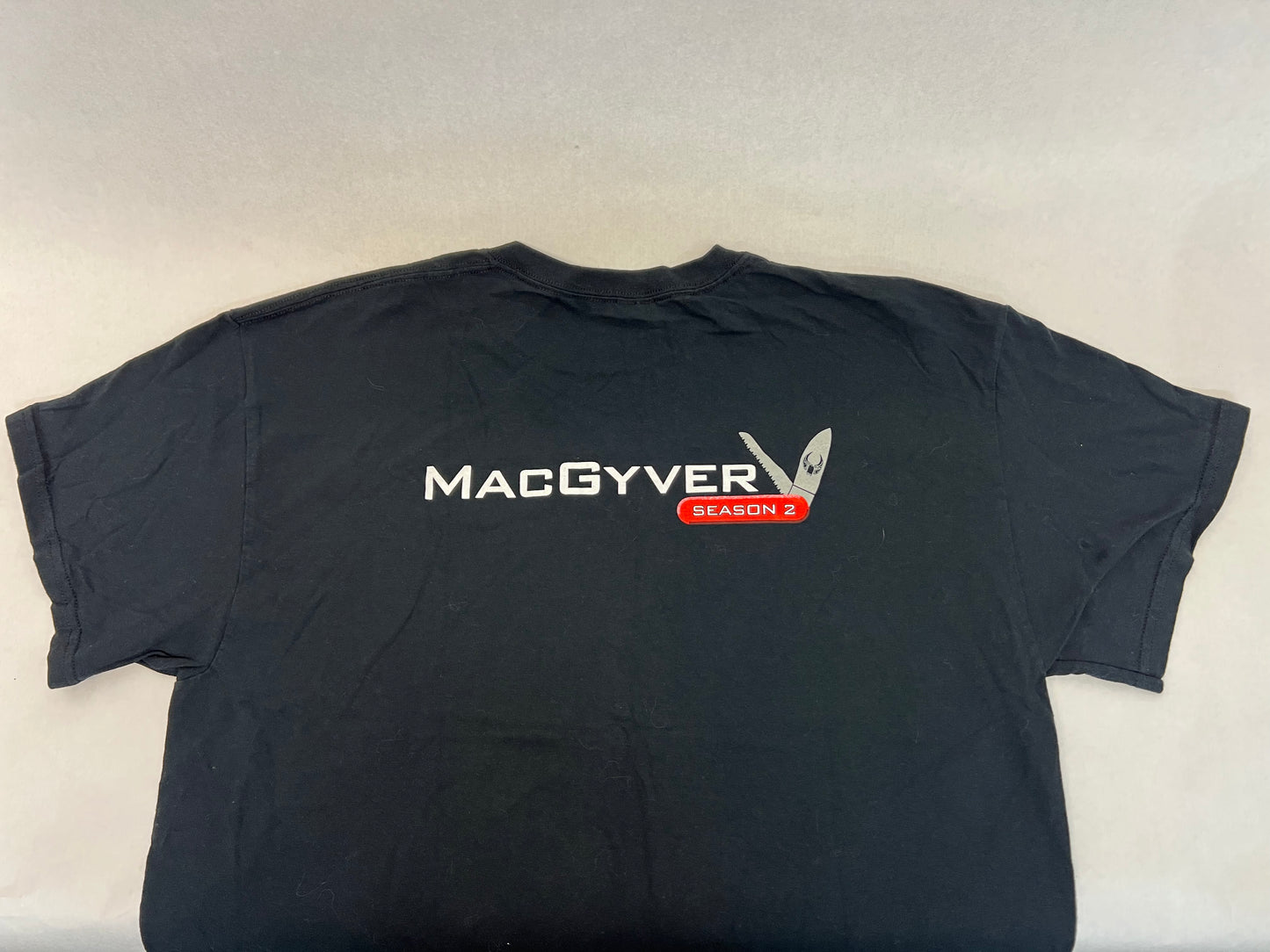 MacGyver Season 2 (2017) T-Shirt Cast & Crew Gift Movie Prop Atlanta Brick Co