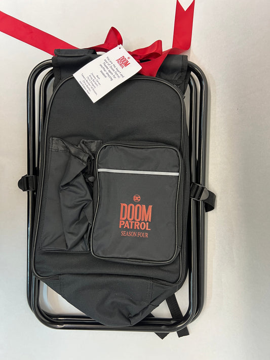 Doom Patrol Camp Chair/Backpack Cast & Crew Gift Movie Prop Y'allywood Props