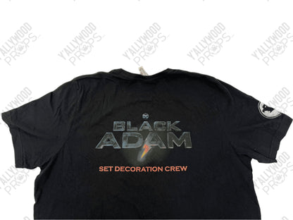 Black Adam (2022) T-Shirt Cast & Crew Gift Wardrobe Y'allywood Props