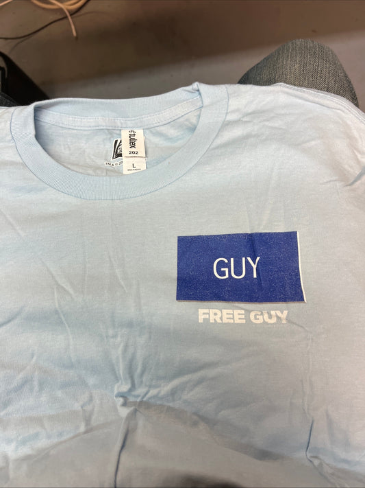 Free Guy (2021) T-Shirt Cast & Crew Gift Movie Prop Y'allywood Props