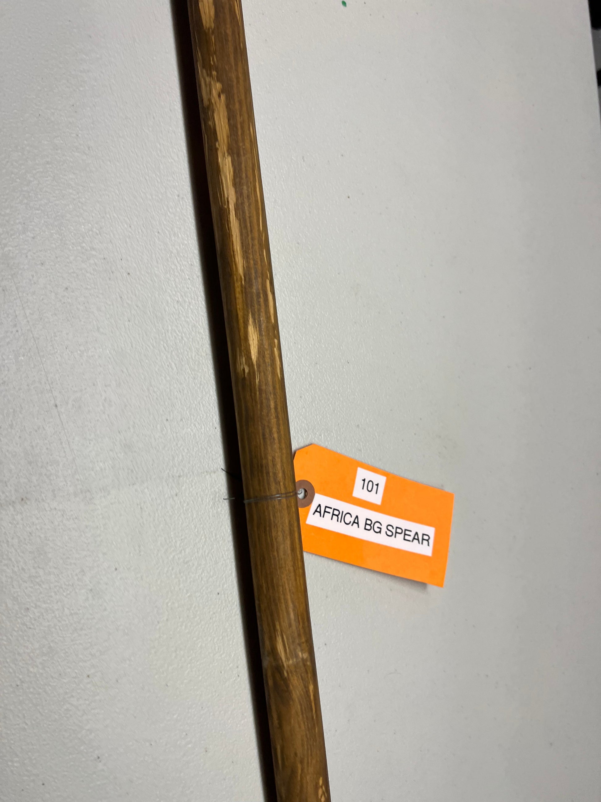 African Spear from Rita’s Film Set Episode 1 Doom Patrol Movie Prop Atlanta Brick Co   