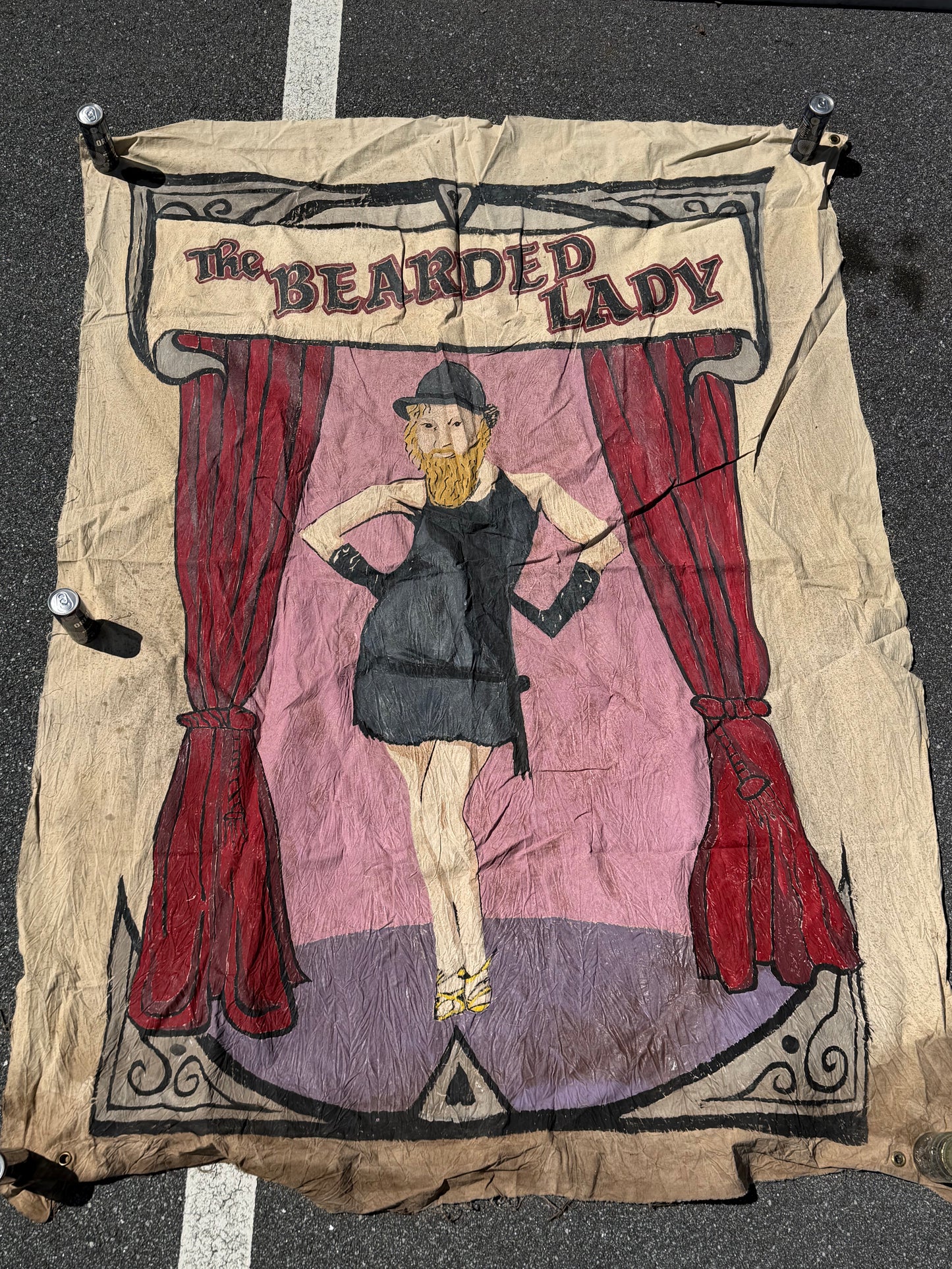 Bearded Lady Circus Banner S2E1 Doom Patrol (2019-2023)