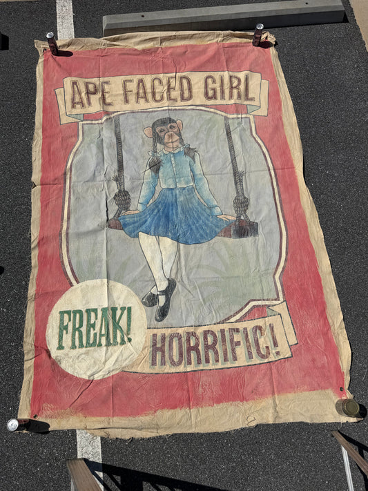 Ape Faced Girl Circus Banner S2E1 Doom Patrol (2019-2023)