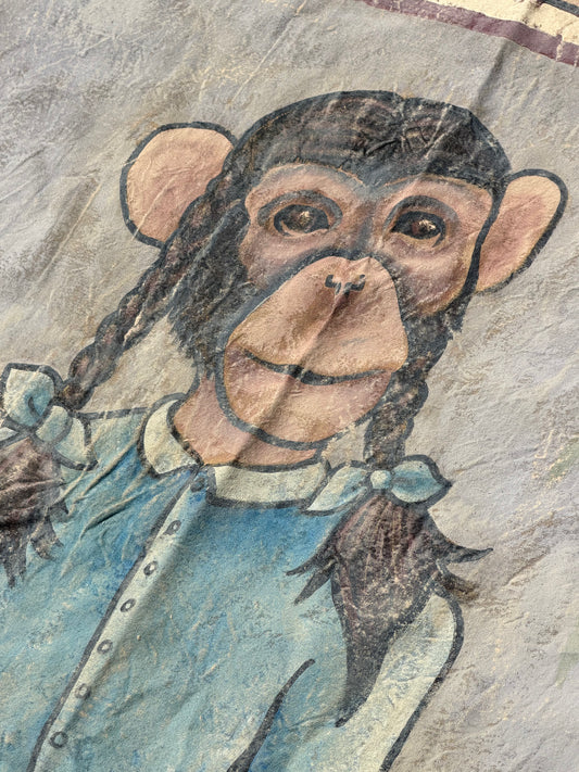 Ape Faced Girl Circus Banner S2E1 Doom Patrol (2019-2023) Movie Prop Y'allywood Props