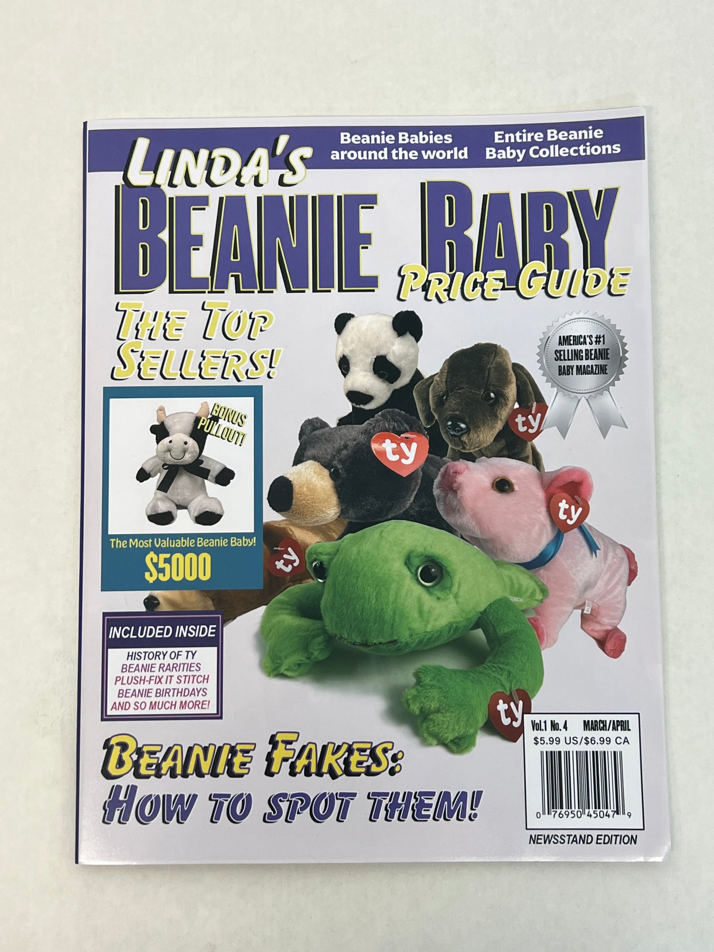 Linda's Beanie Baby Price Guide The Beanie Bubble (2023) Movie Prop Y'allywood Props Screen Used Linda's