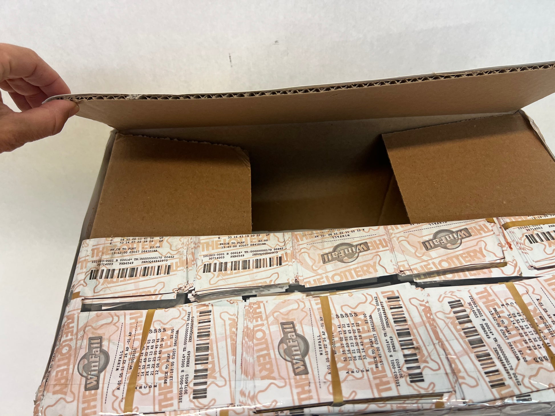 Lottery Ticket Stack Jerry and Marge Go Large (2022) Movie Prop Y'allywood Props