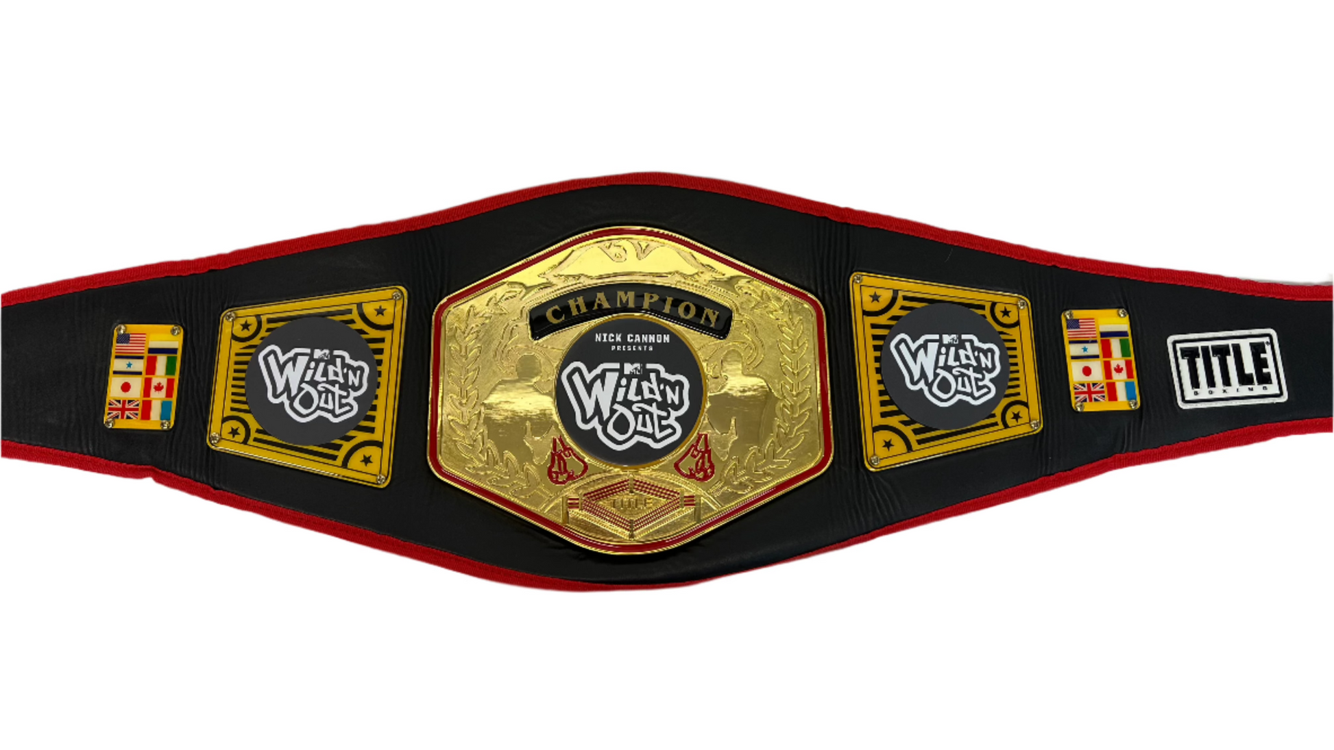Nick Cannon's Wild 'N Out Championship Belt Movie Prop Y'allywood Props