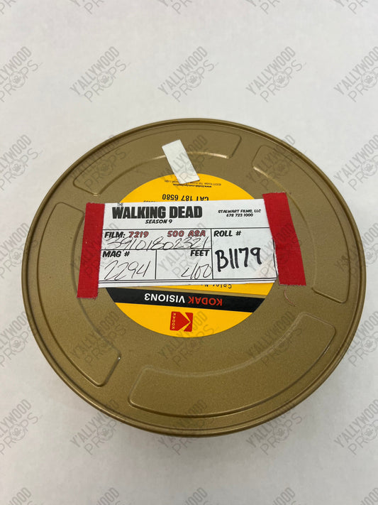 The Walking Dead Season 9 Film Reel Can Movie Prop Y'allywood Props