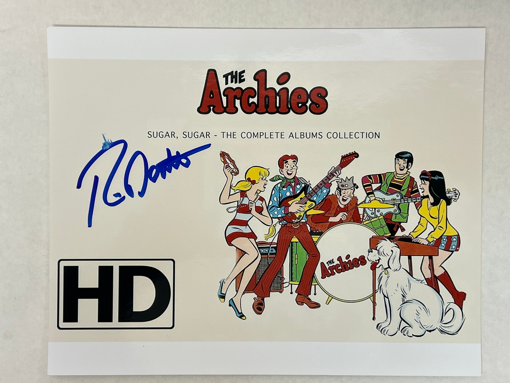 Ron Dante Signed 8x10" The Archies Movie Prop Y'allywood Props