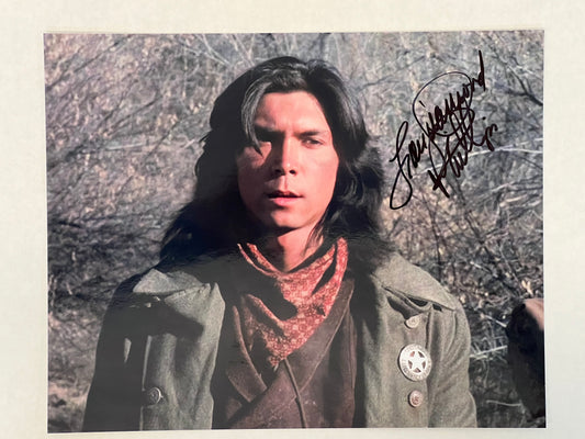 Lou Daimond Phillips Signed 8x10" Young Guns Movie Prop Y'allywood Props