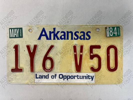 Tom Cruise's License Plate American Made (2017) Movie Prop Y'allywood Props