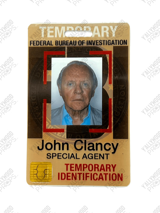 Anthony Hopkin's Badge Solace (2015) Movie Prop Y'allywood Props