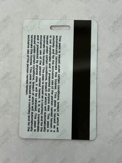 Anthony Hopkin's Badge Solace (2015) Movie Prop Y'allywood Props