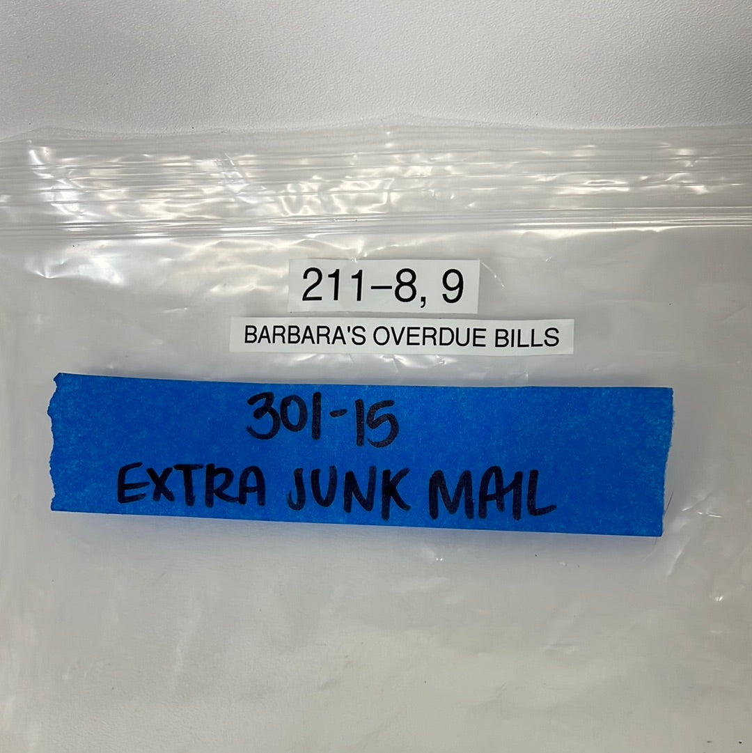 Barbara’s Overdue Bills S2 E11 Stargirl Movie Prop Atlanta Brick Co   