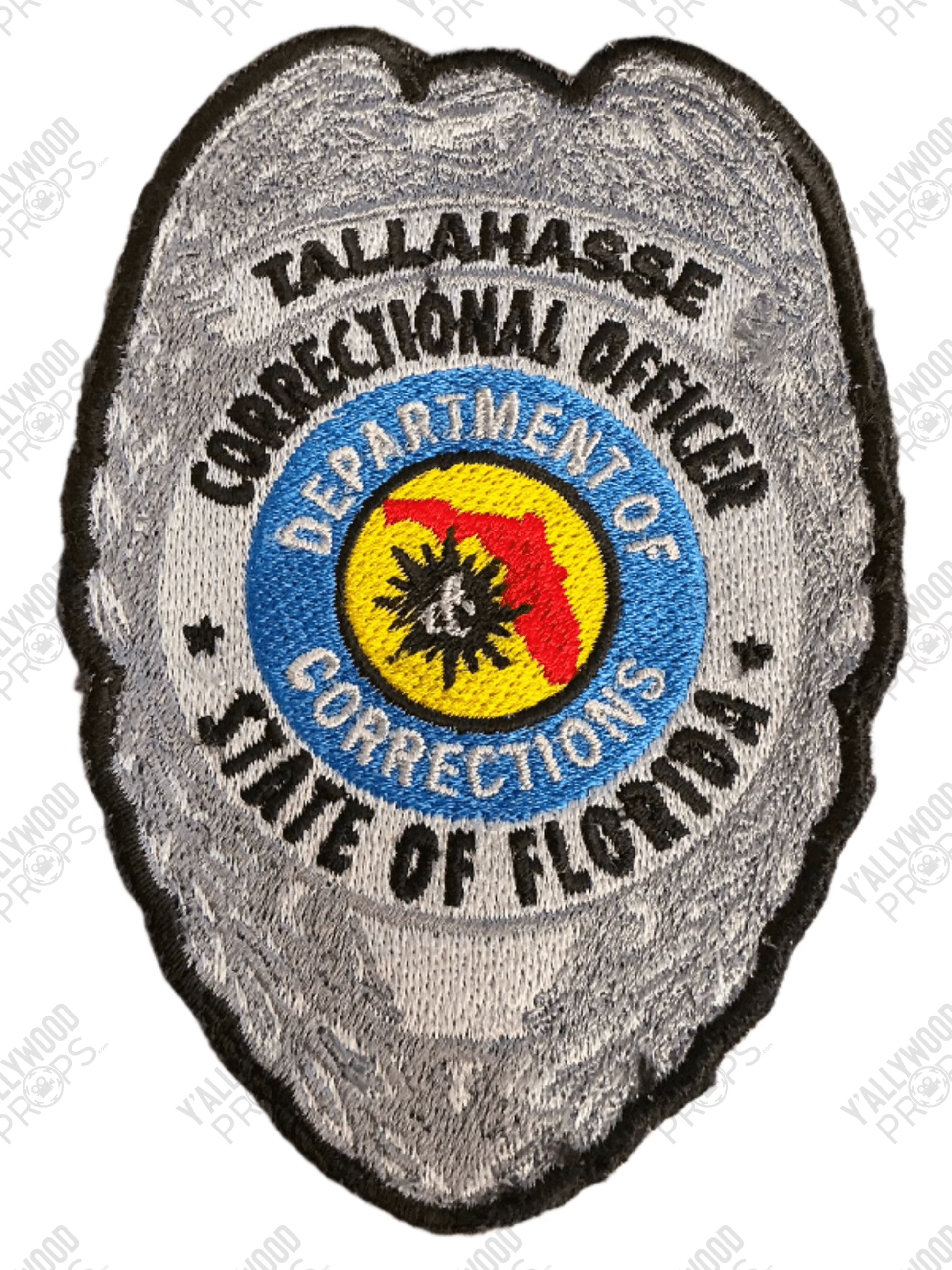 Tallahasse Correctional Officer Patch Bad Boys 4 Ride or Die Movie Prop Y'allywood Props