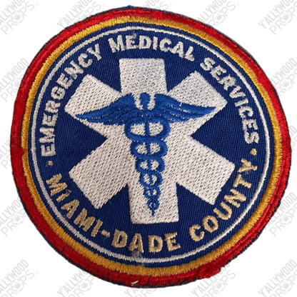 Miami-Dade Paramedic Patch Bad Boys 4 Ride or Die Movie Prop Y'allywood Props